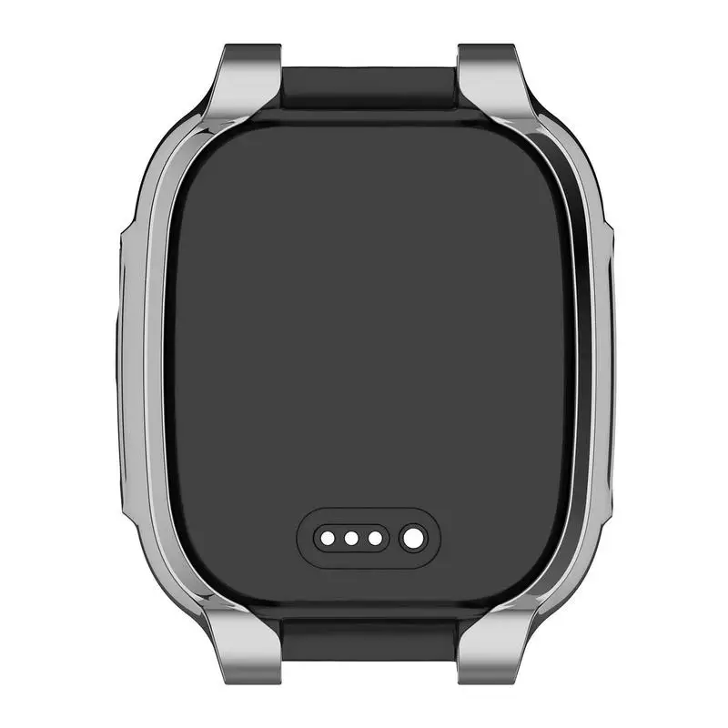 For XPLORA X5 Play Child Smart Watch Electroplated TPU Screen Protector Frame Case Cover Accessories