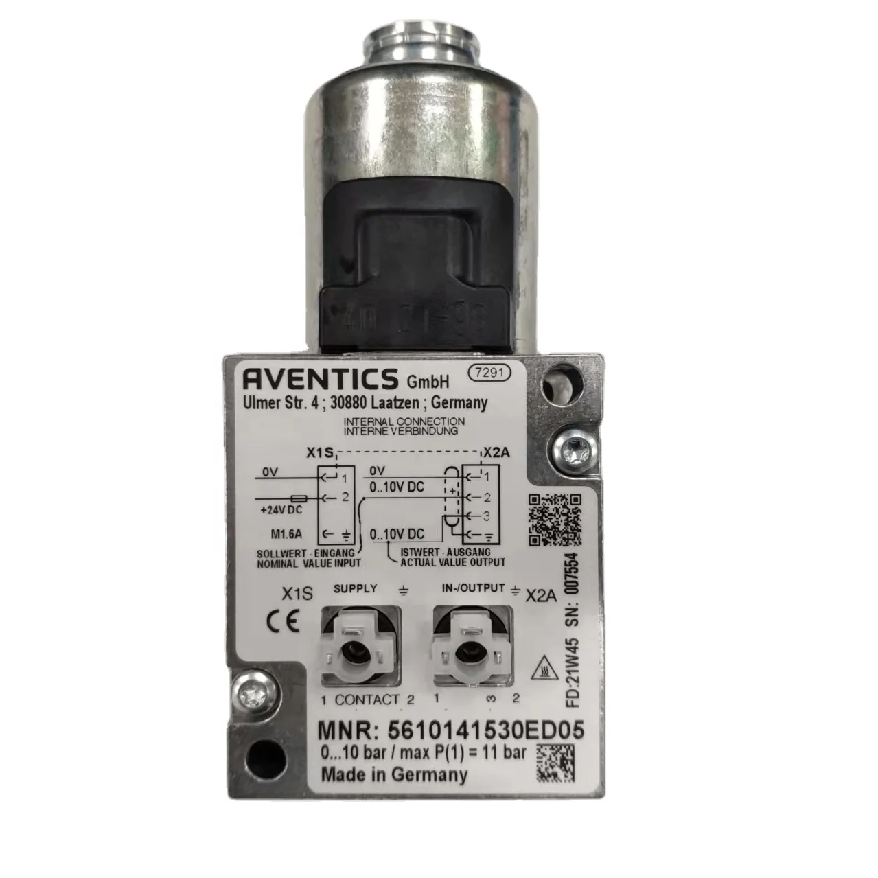 R414002009/5610141530 AVENTICS Proportional Control Valve 1.6kg 1 Year Warranty