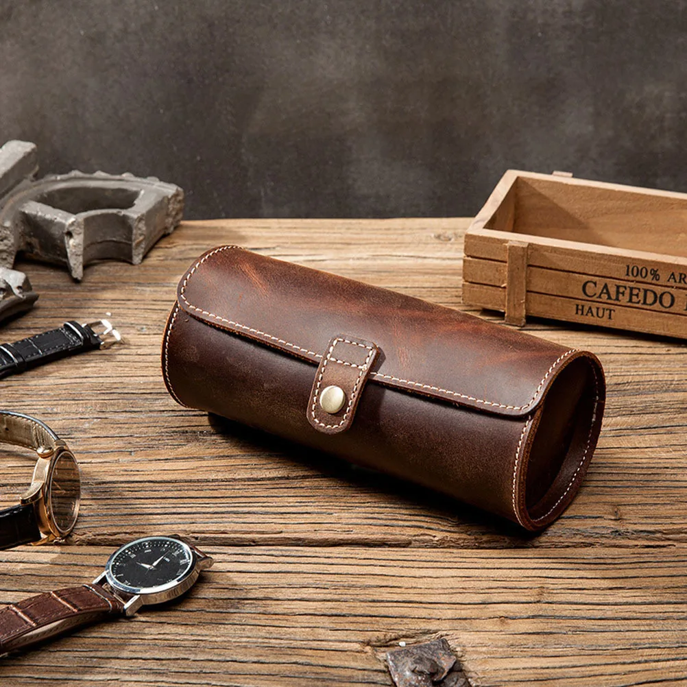 

1Pcs Portable Watch Box Chic Vintage Display Case for Travel Storage Organizer Gift Watch Box