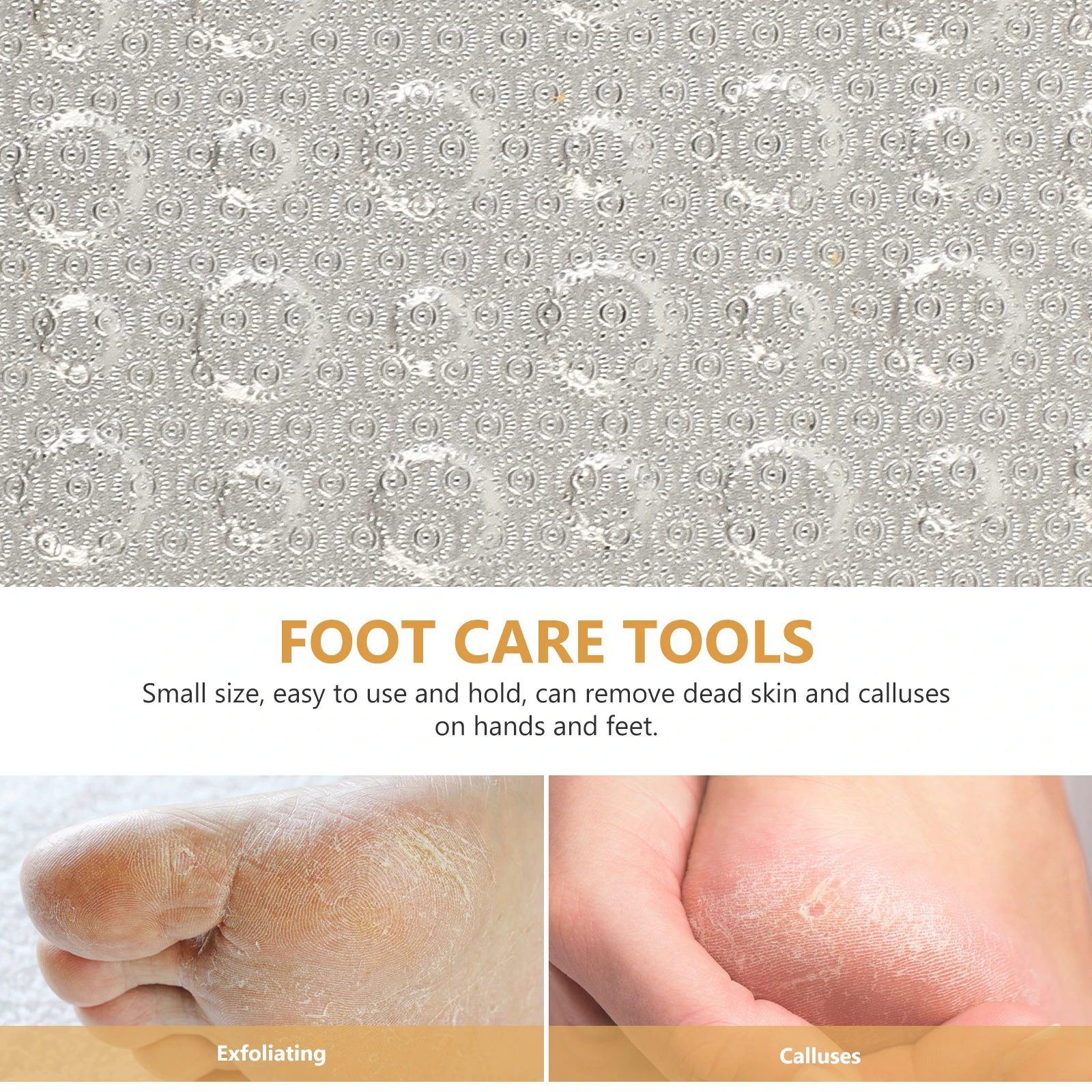 

1pc Nano Glass Foot Care Tools Portable Pumice Stone Dead Skin Remover Callus Trimmer Pedicure Scrub Kit For Home Use Gold