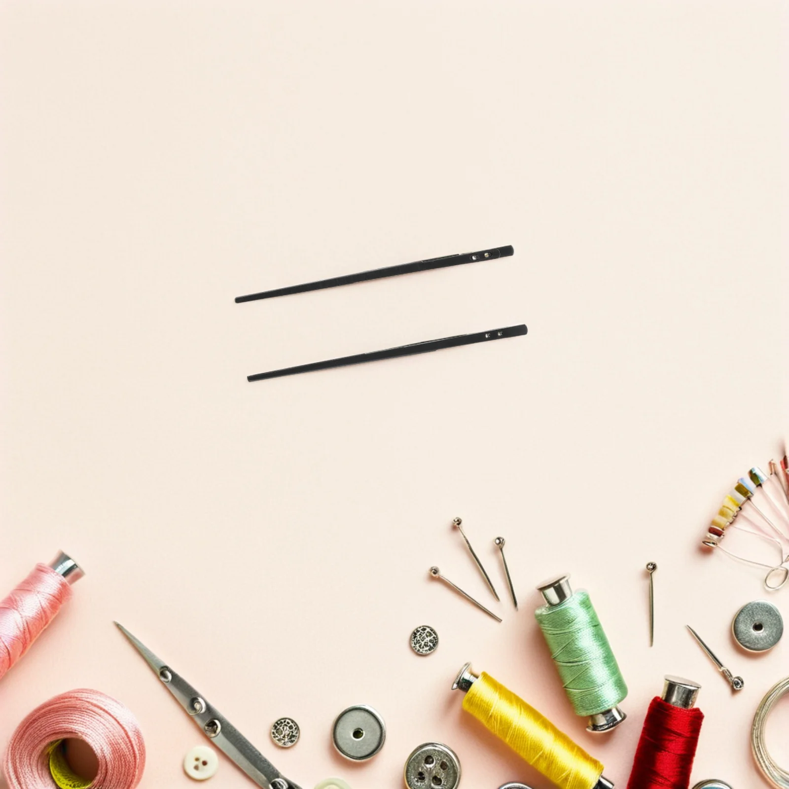 

Versatile 2Pcs Double Hole Needles: Essential Metal Lacing Sewing Tools for Professional Leatherwork and Edging