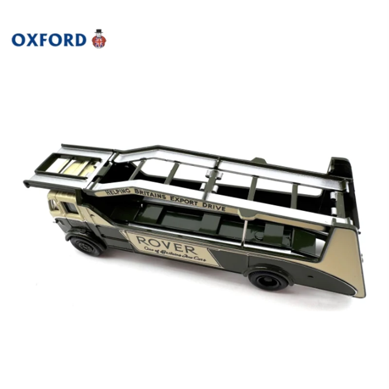 OXFORD Alloy 1/76 Leland Transport Vehicle Fleet Trailer Car Model Collection Display Toy Gifts Souvenirs