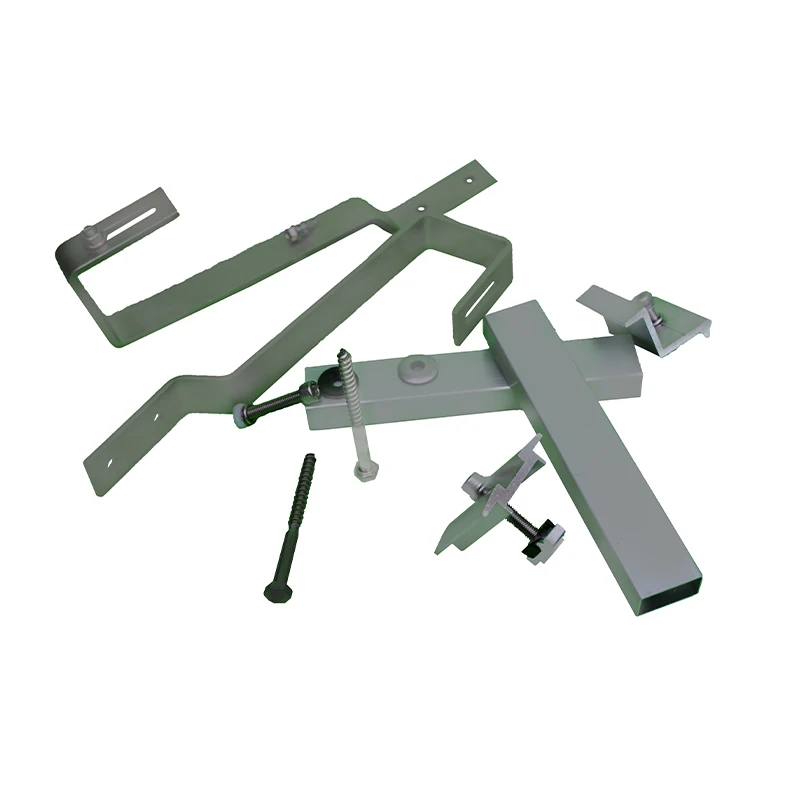 Solar Tile Roof Mounting System Stainless Steel Hooks Solar Panel Fixing Racking Brackets 20KW 50KW