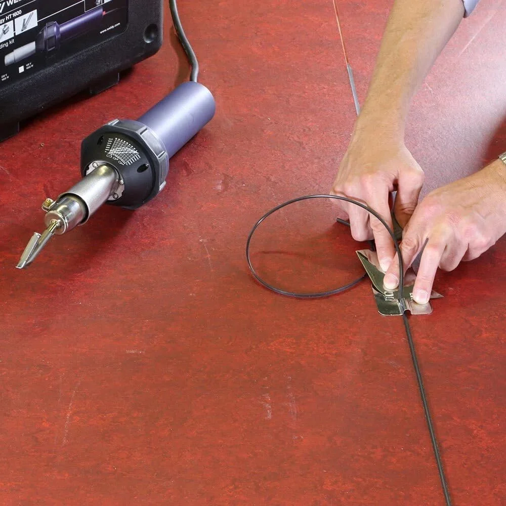 Official WELDY 1600W Hot Air Welding Gun Kit for Vinyl Plastic Flooring,HT1600 Hot Torch