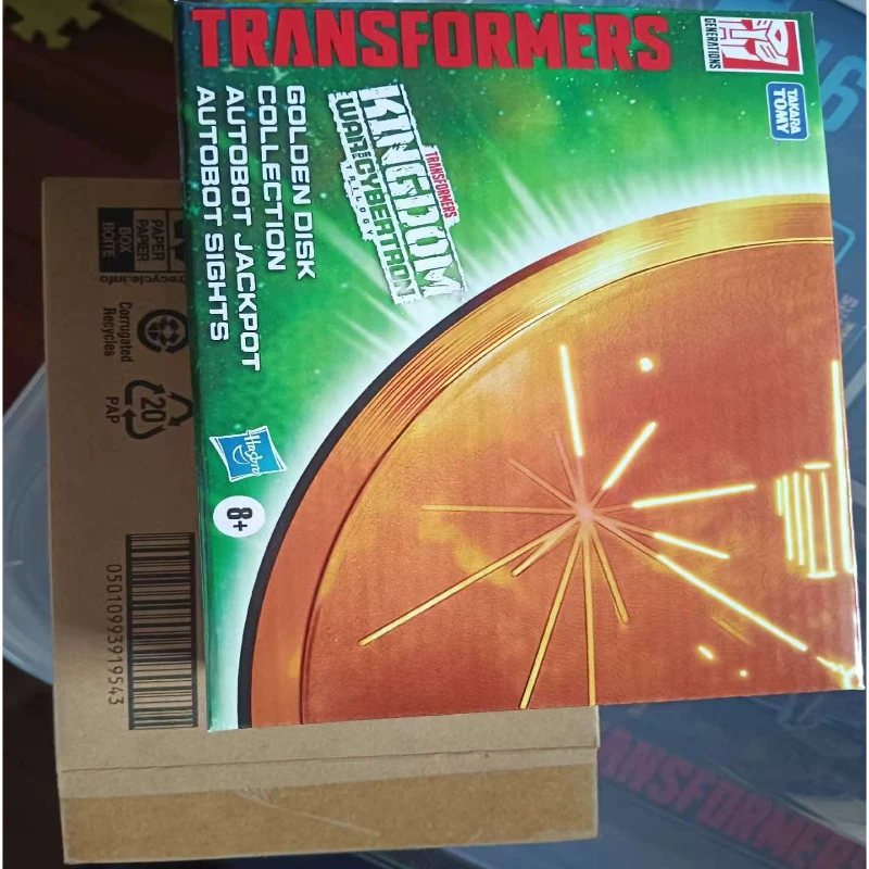 

12 см игрушка в наличии, золотая тарелка-трансформер F2822, фигурки джаза класса D, модель робота, Коллекционные фигурки для энтузиастов, подарок