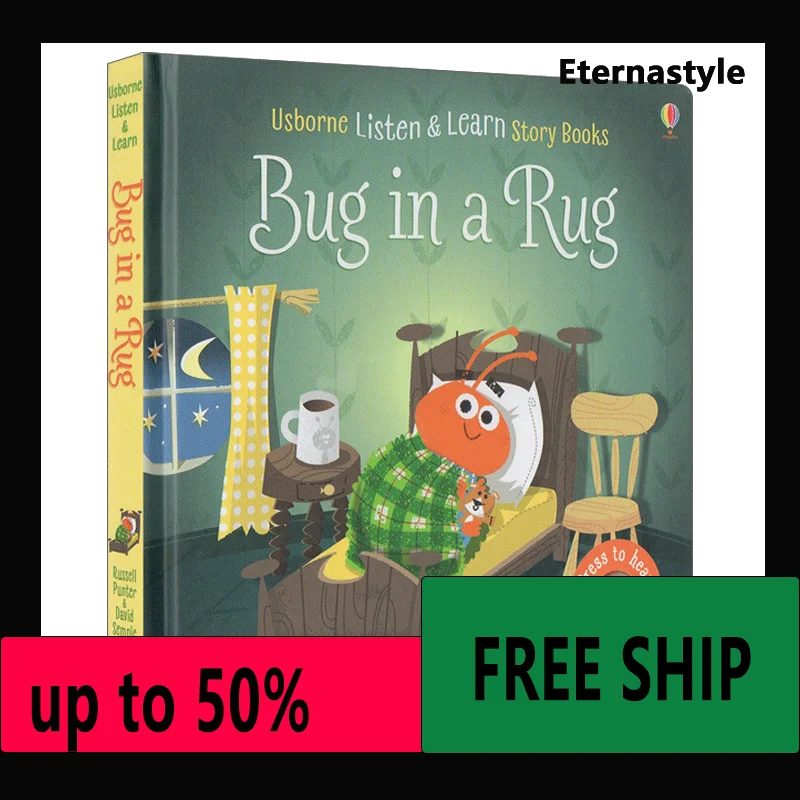Hot Listen & Learn Story Books Bug in a Rug