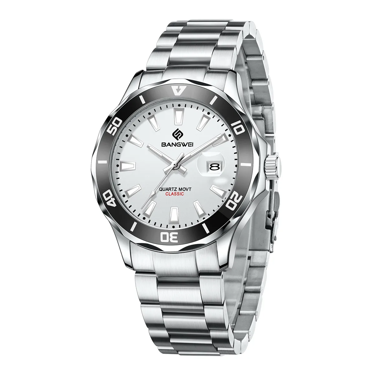 

LIGE Роскошные деловые мужские наручные часы из нержавеющей стали, водонепроницаемые кварцевые часы, мужские часы со светящейся датой, Relogio Masculino + коробка