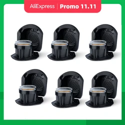 icafilas Dolce Gusto Adapter Coffee Capsule Nescafe Reusable Capsule Transfer To Nespresso Filter for Genio S / Piccolo XS