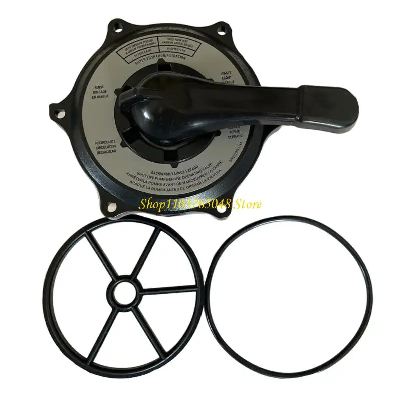 Key Cover and Handle Assembly with Gasket and O Rings Pool Sand Filter Pump Part for SP0710, SP0710X, SP0711, SP0712