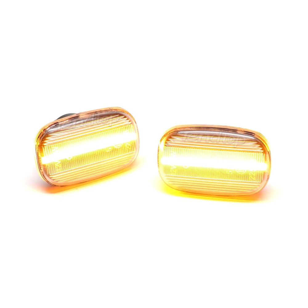 2Pcs Turn Repeater LED Sequential Light Flashing Side Marker Lamp Car Styling For Toyota Corolla Camry Avensis Celica RAV4