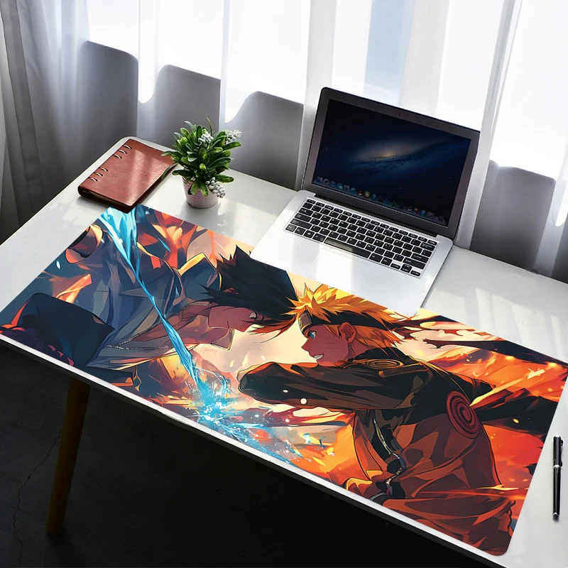 

Mouse Pad PC Non Slip Rubber Naruto Sasuke Mousepad Laptop Gamer Cabinet HD Keyboard Pad Office Computer Gaming Desk Mouse Mat