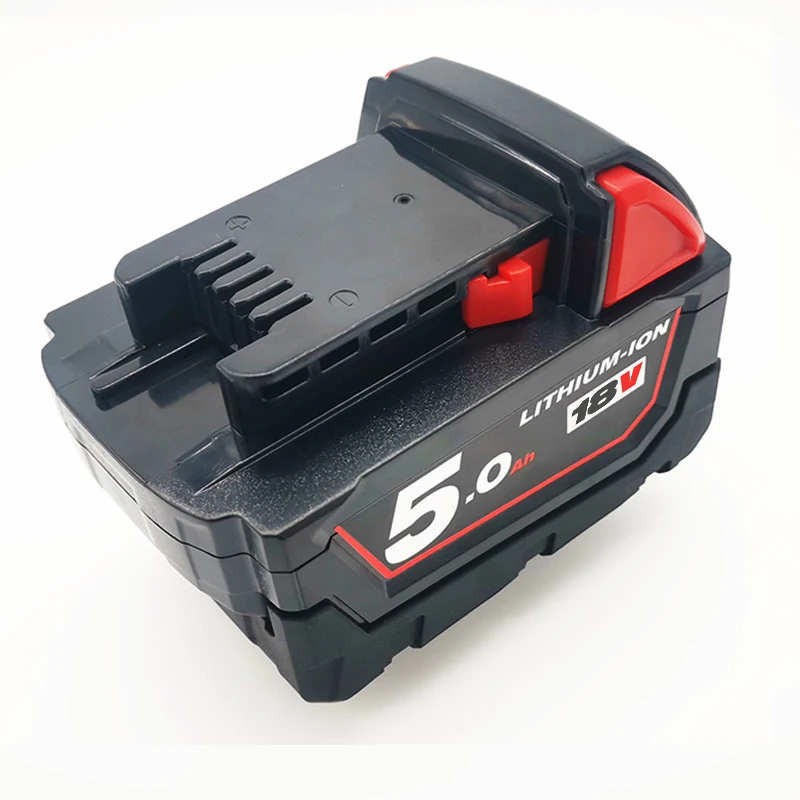 18V 5Ah 6000mAh Li-ion Tool Battery for Milwaukee M18 48-11-1815 48-11-1850 2646-20 2642-21CT Repalcement Rechargeable Batteries