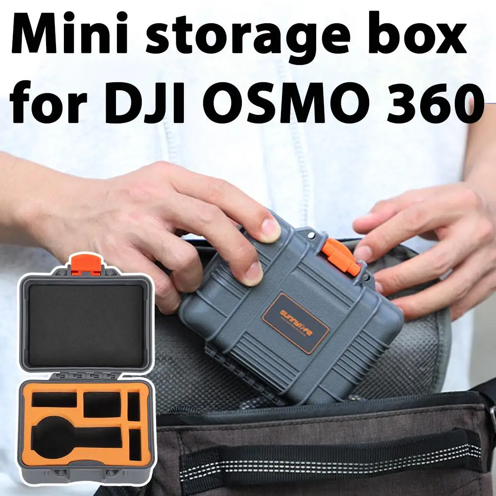 Mini Hard Case For DJI Osmo 360 Camera Storage Protect Portable Case Waterproof, Drop-proof, Moisture-proof Storage Bag