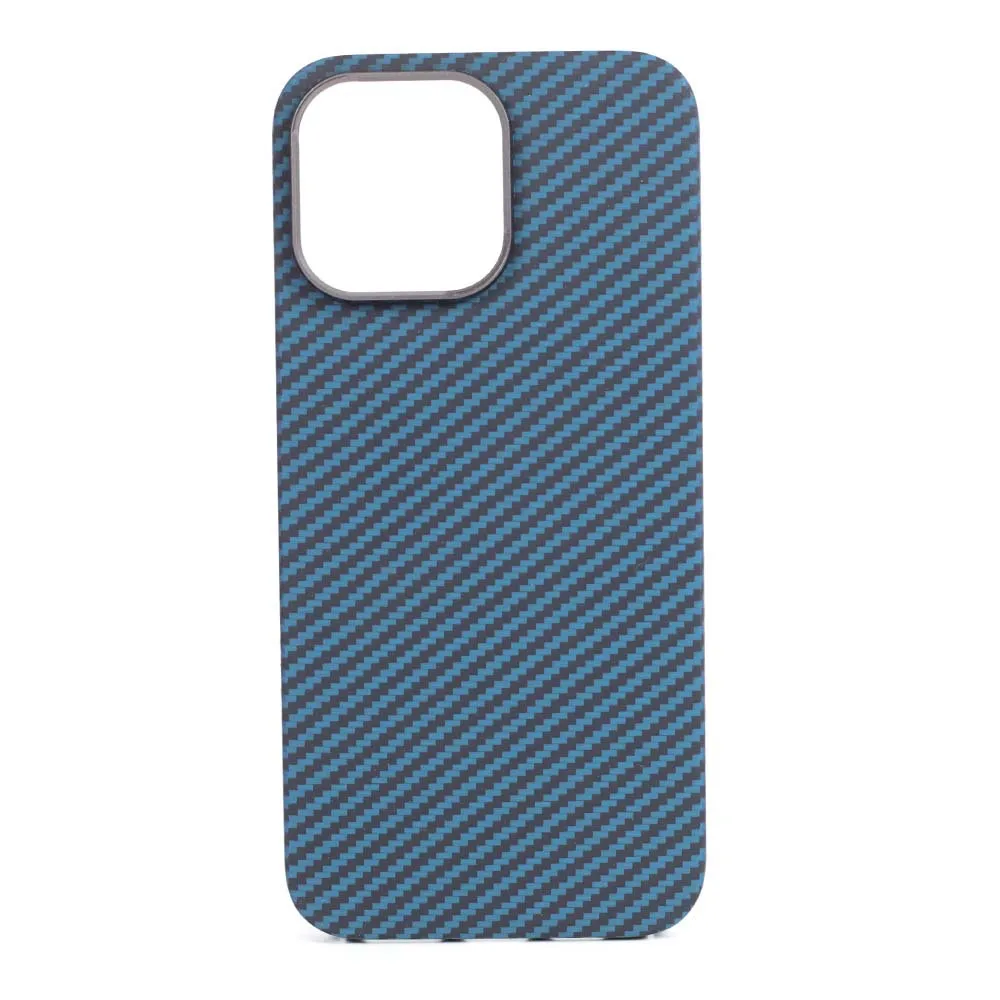 

For IPHONE 16PRO Magnetic kevlar carbon fiber case aramid fiber 15 16PROMAX case