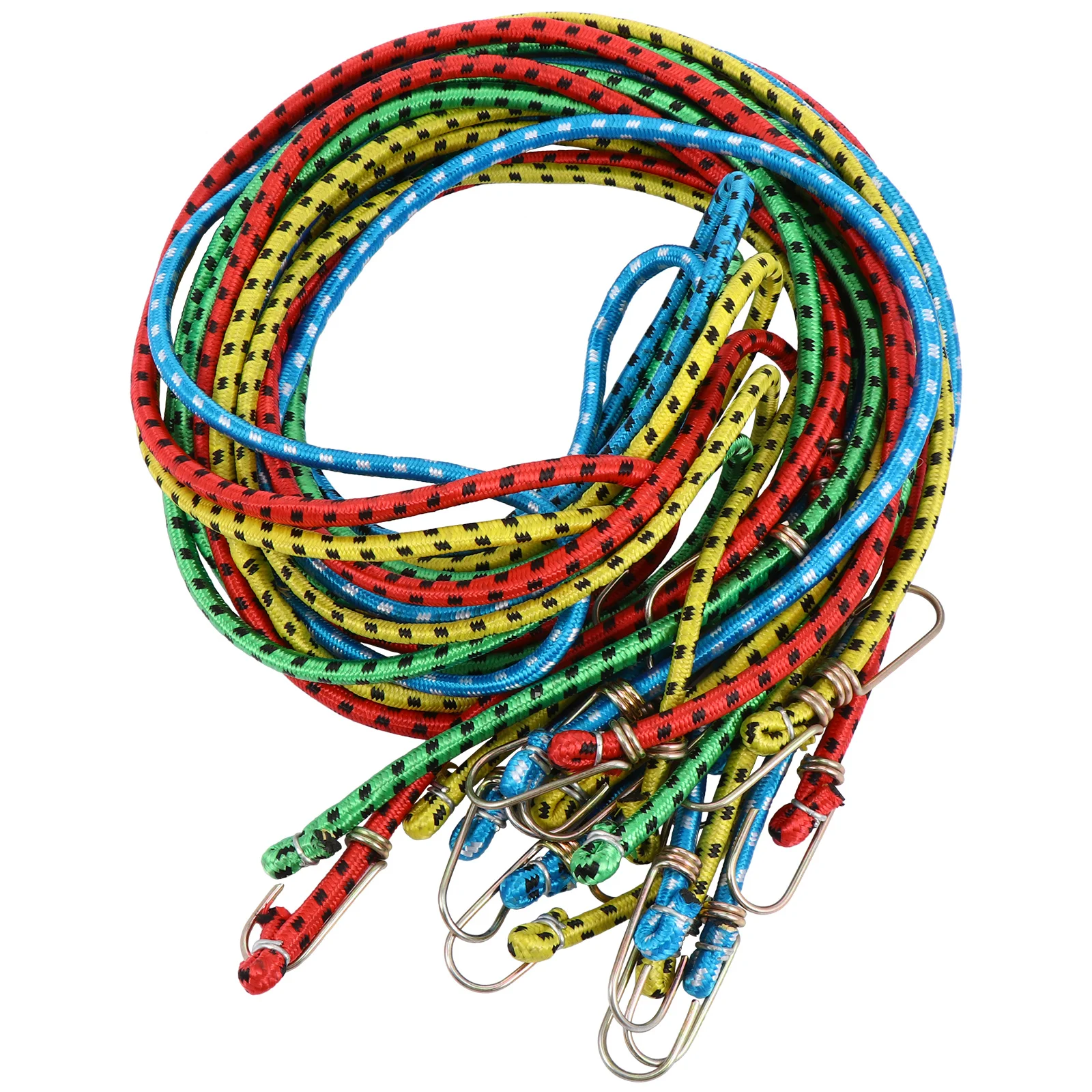 

10 Pcs Strap Elastic Cord Luggage Binding Rope Banding Bike Strapping Belt Straps for Suitcases