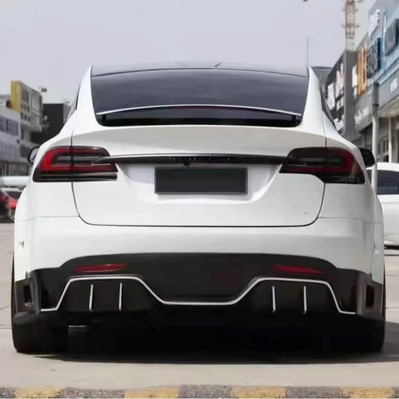 Suitable for Tesla Model X Modified TOP Wide Body Small Surround Kit Carbon Fiber Front Wheel Arch Rear Lip