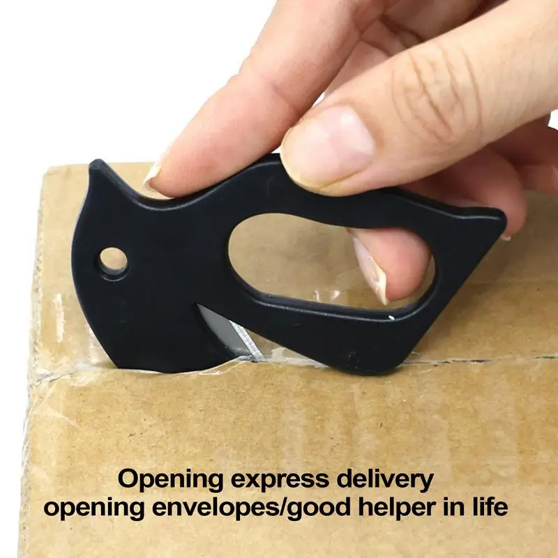 Envelope Cutter Animal Shaped Wrapping Paper Cutter Small Mail Opener Portable Utility Cutter For Women Men Opening Packages