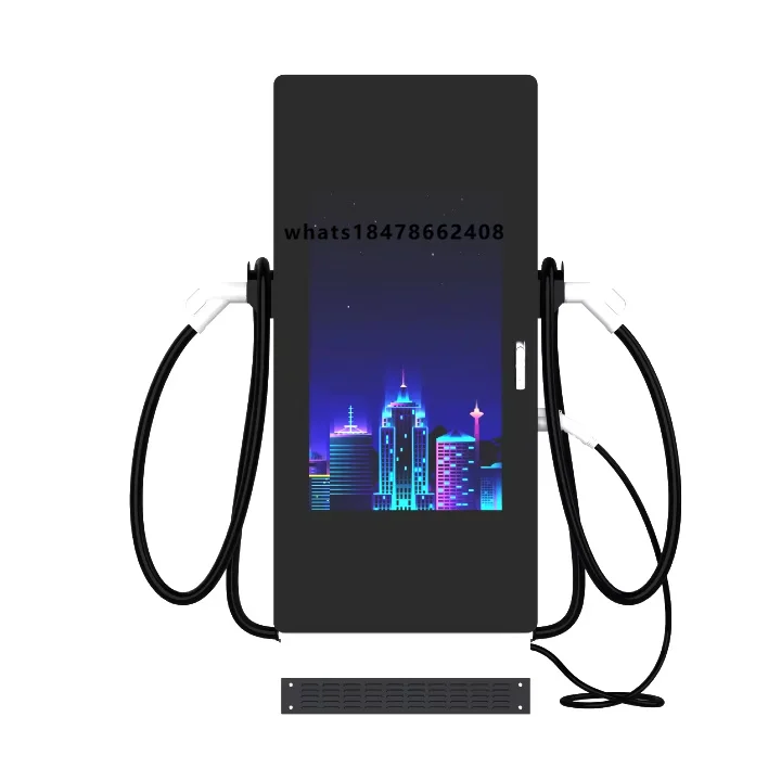 

Commercial Electric Vehicle Charging Station Fast Dc Electric Charger Solar Advertising Screen Electric Charger Bus Station Elec