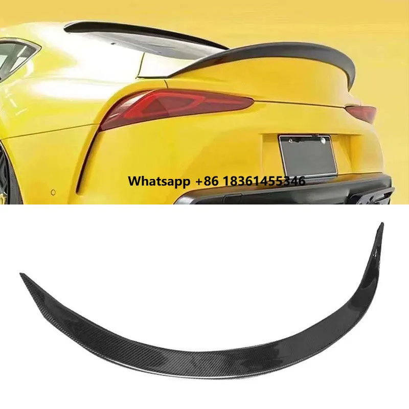 

For Supra A90 A91 carbon fiber rear bumper spoiler diffuser fender rear wing tail wing car accessories body kit