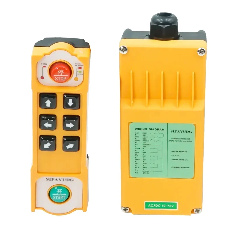 TOP fashion Smart Strong Transmitting Signal Crane Remote Control Forestry Cranes