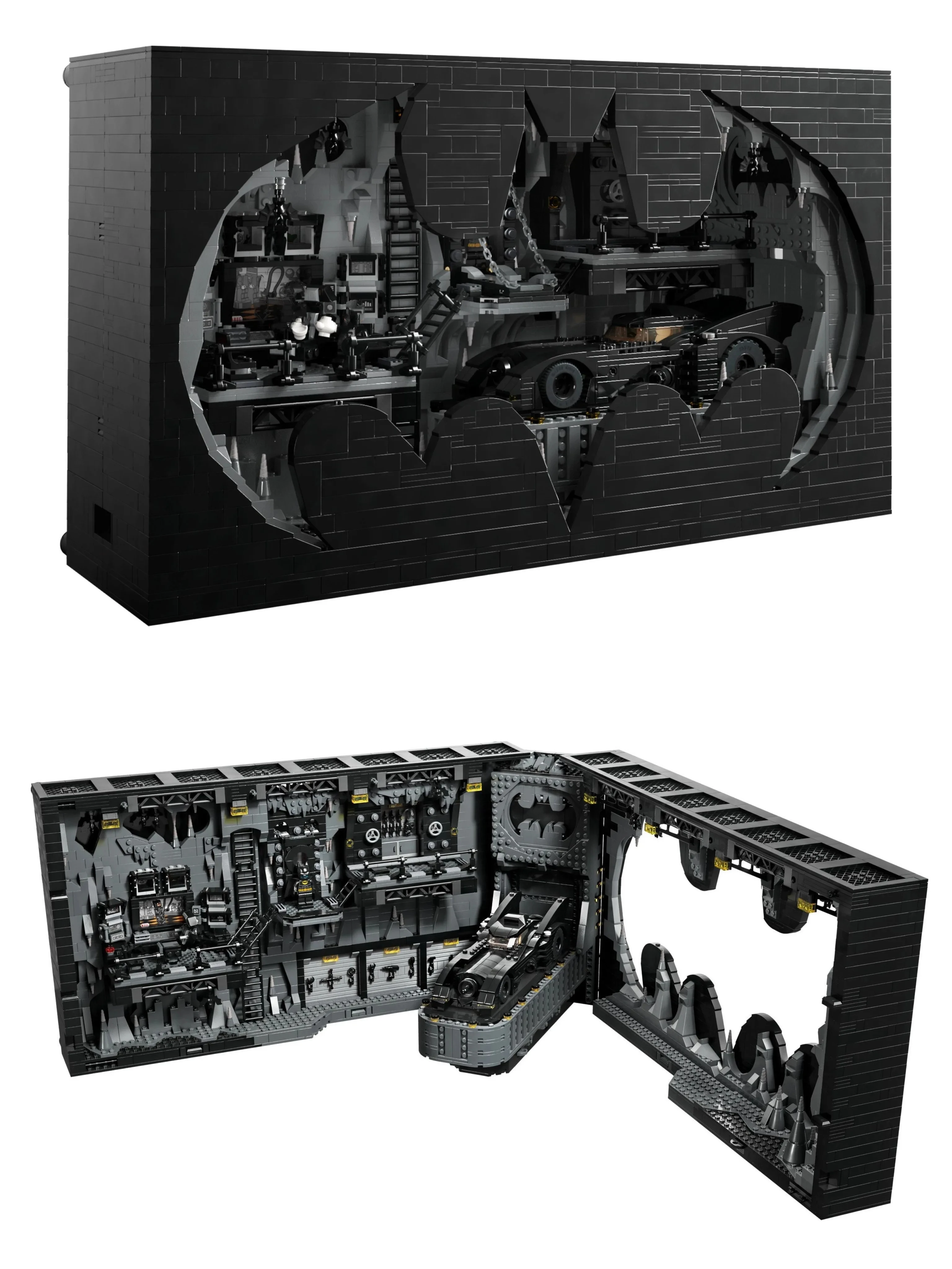 Nowy zestaw klocków 3981 elementów Jaskinia Batmana Shadow Box klasyczny model z 1989 roku 76252, trudne zabawki konstrukcyjne dla dzieci, chłopców, dorosłych, na urodziny.