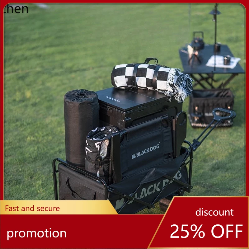 ZML camp outdoor camping trolley large capacity foldable camper