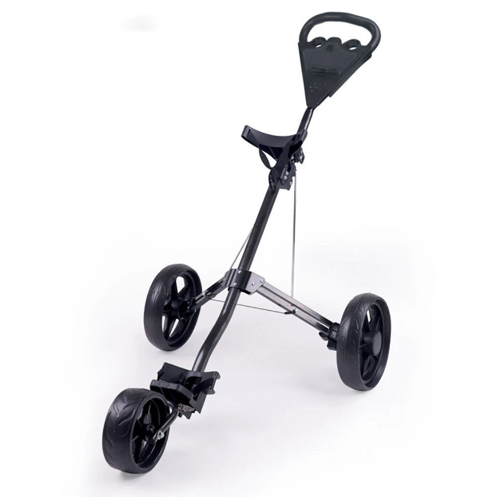 Chariot de golf pliable 2026 à 3 roues en aluminium, chariot de golf pliant léger, chariot de marche