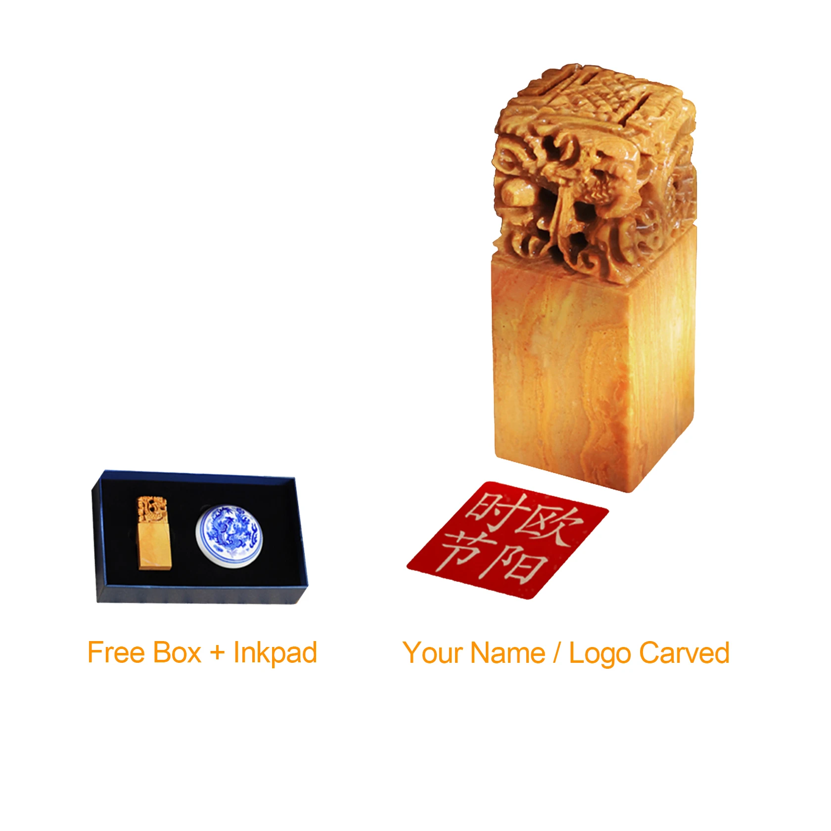 

Custom Hanko Stamp Korean Chinese Japanese Name Stamp Personalized Square Stone Seal for Calligraphy Painting Teacher Gift