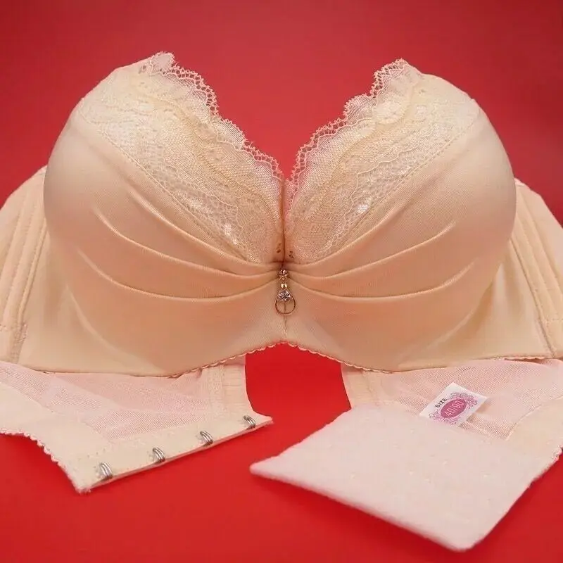 Os seios maiores são maiores e mais grossos, 24 cm, roupas íntimas sem deixar vestígios Flat Bras with Thick Padded, Padded Bras