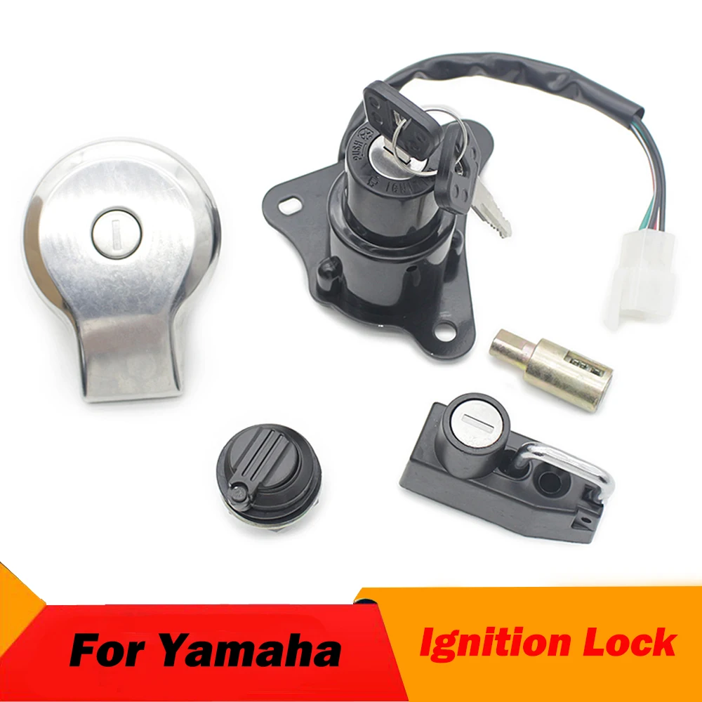 Motorcycle Ignition Switch Seat Lock With Key Kit For Yamaha XV125 Virago 125 1997 1998-2000 XV250 Virago 250 1988 1989-2013