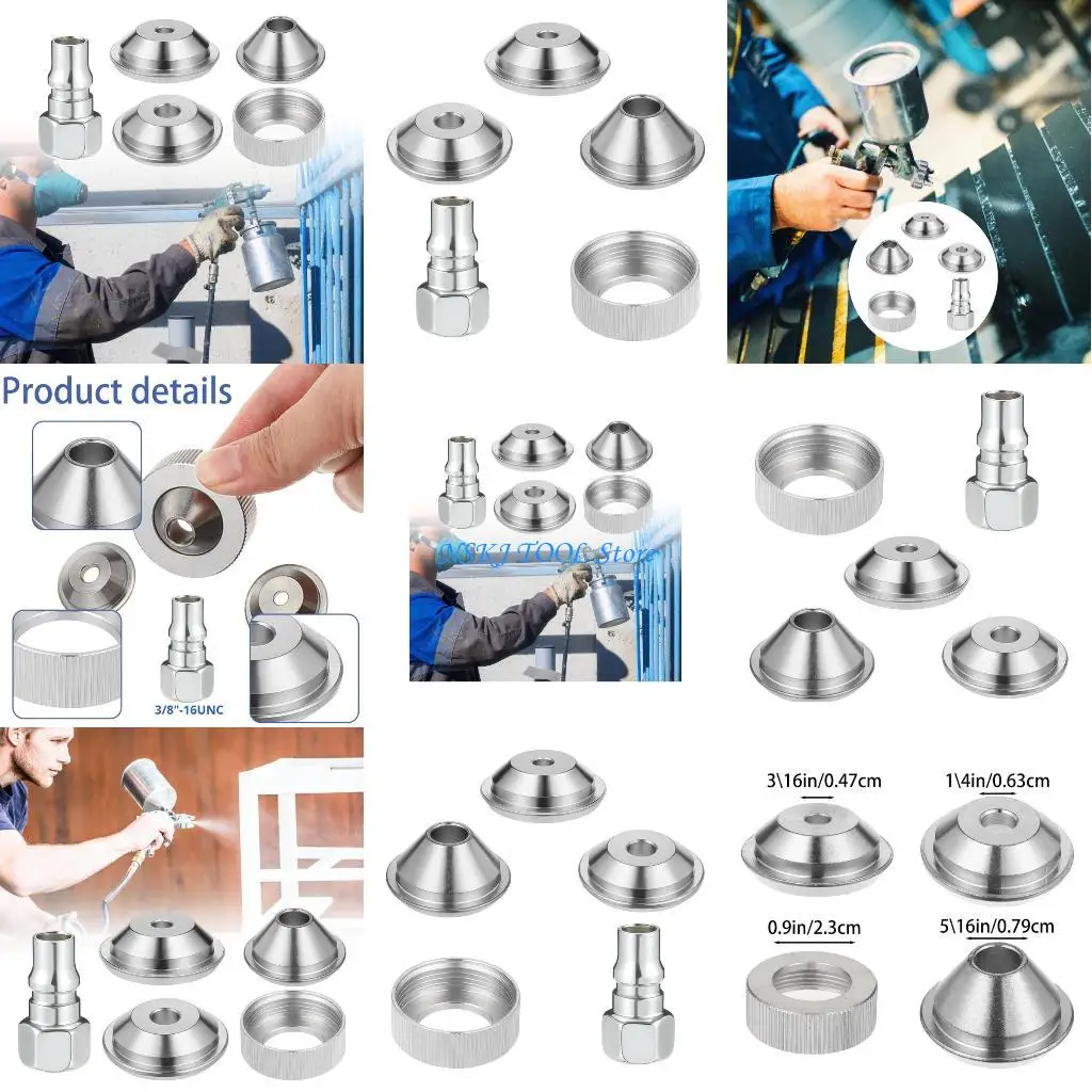 L8RC Texture Sprayer Nozzle with Multiple Tip for Professional Ceiling Finishes