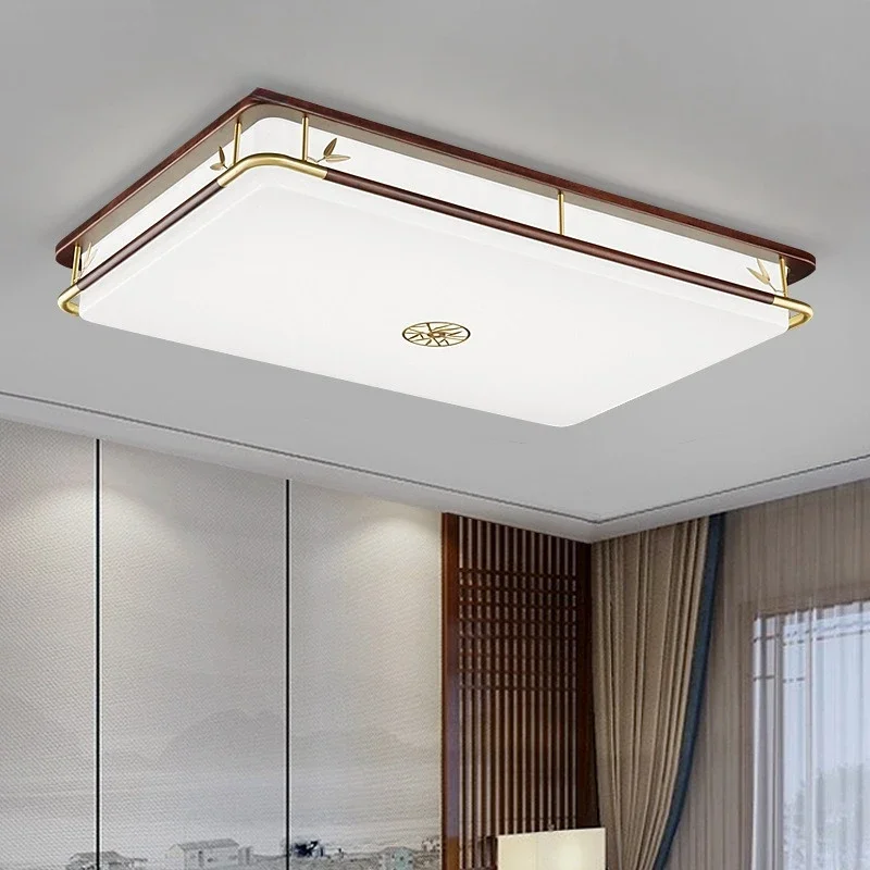 

New Chinese style, ceiling light, all copper, simple, living room light, package, Chinese style