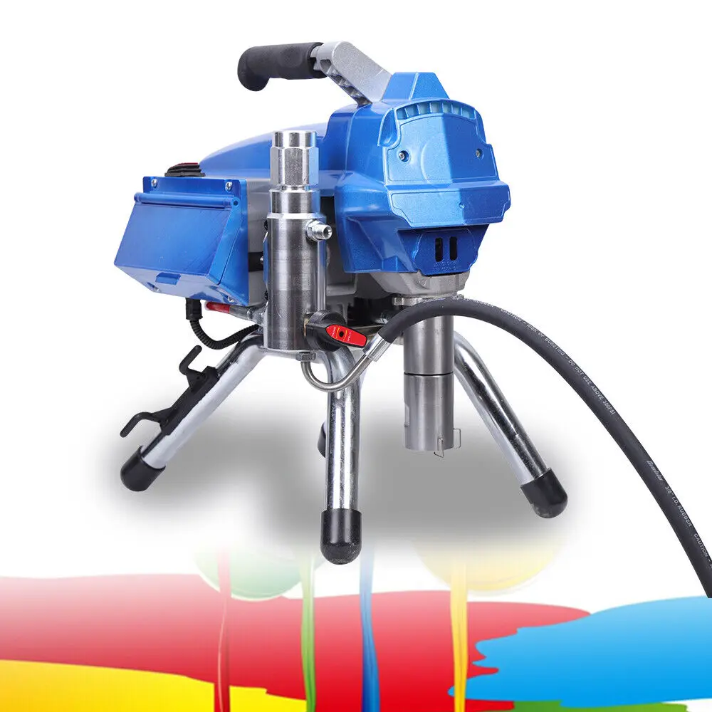 3000 واط بخاخ طلاء بدون هواء 3000PSI ارتفاع ضغط آلة رش طلاء الجدران 3.5L/دقيقة بندقية رذاذ بخاخ كهربائي بدون هواء 220 فولت