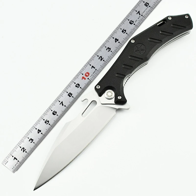 

H008 Folding Pocket Camping Survival Knife Blade D2 Sharp Outdoor Carry Convenient Knives Utility Fruit Self-defense EDC Tools