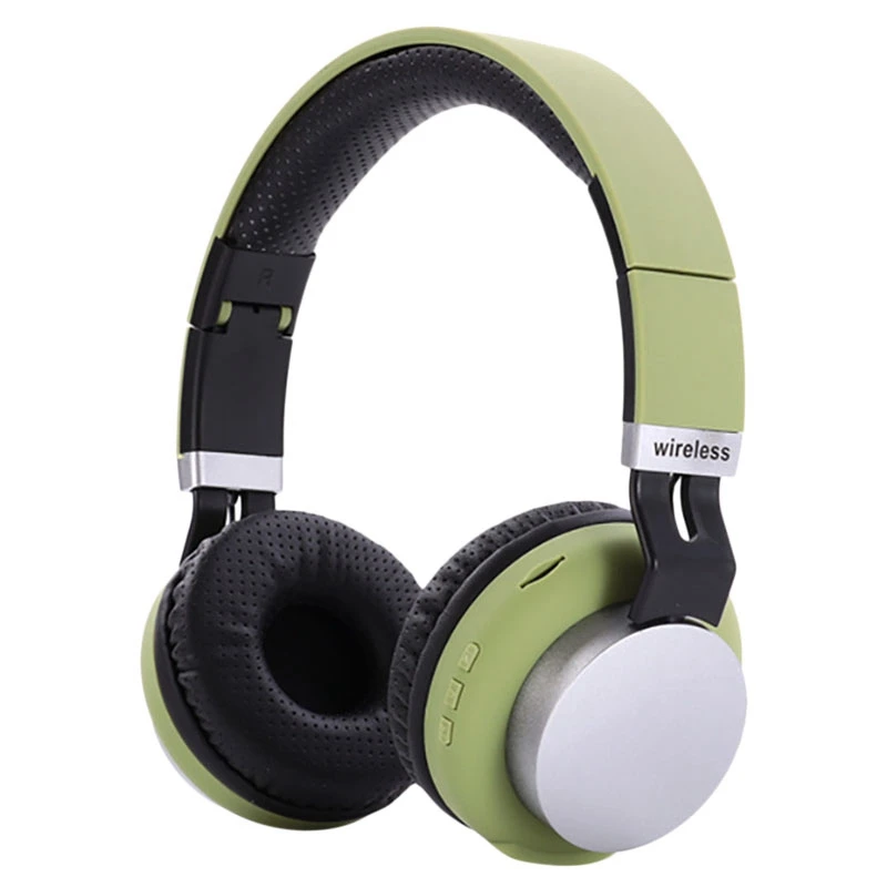 

EK-MH8 Headset, Bluetooth 5.0 Wireless Card Sports Foldable Headset for Playing Games and Listening to Music(Green)