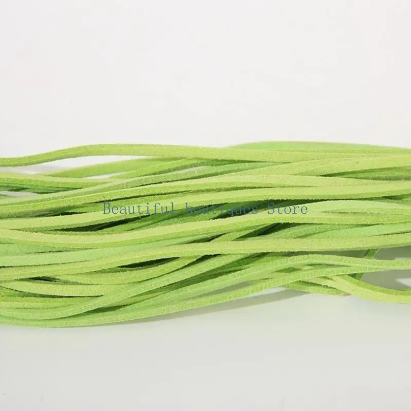 U4LF Velvetti fatti a mano Farco Filable Class Regolable Suede Suede Aragone Class String Cord