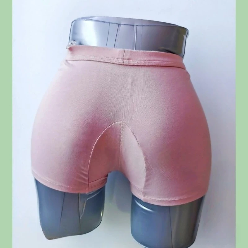 Breathable Incontinence Underwear Moisture Wicking Adult Protective Briefs Anti Wetness Odor Control Cotton Hip Posture Cushion