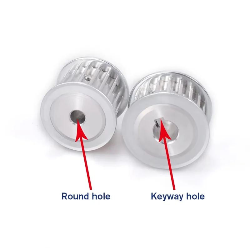 HTD5M Timing Pulley 20T 22T 24T 25T HTD 5M Pulley Bore 5/6/6.35/7/8/10/12/12.7/14/15~19/20/22/25mm AF Type Belt Width 15/20mm