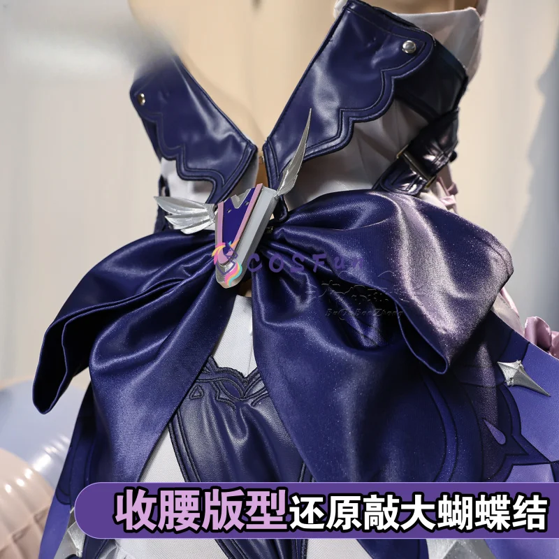 أزياء لعبة Zenless Zone Zero Vivian Banshee التأثيرية بدلة سباحة مثيرة Zentai بدلة سباحة نسائية لحفلات الهالوين COSFun