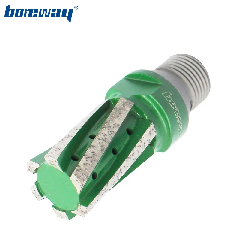 

Boreway D25*40T*1/2''Gas Diamond Finger Bit Segment Drill Router Bits For Stone Slabs Trimming Drilling Milling Granite Marble