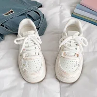 2026 Spring New Platform Sneakers for Women Fashion Casual Pink Shoes Female Lace Designer Chunky Sneakers Shoes Woman - Image 6