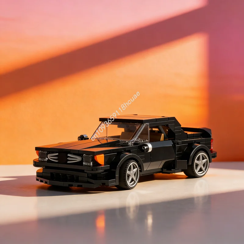 308 個 MOC シティ チャンピオンズ メルセデス SLC ターボ モデル ビルディング ブロック 建設 クリスマス ギフト おもちゃ ブリック 誕生日