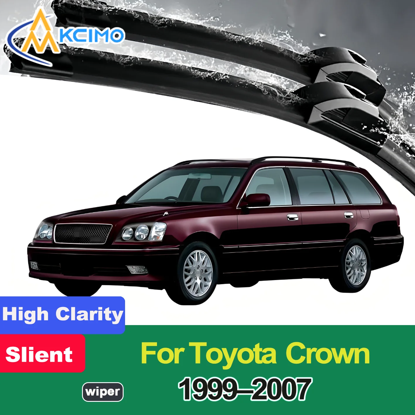 

2PCS New Front Windshield Wiper Blade for Toyota Crown S170 1999-2007 Front Windshield Auto Wipers Blade Accessories 2007 2006