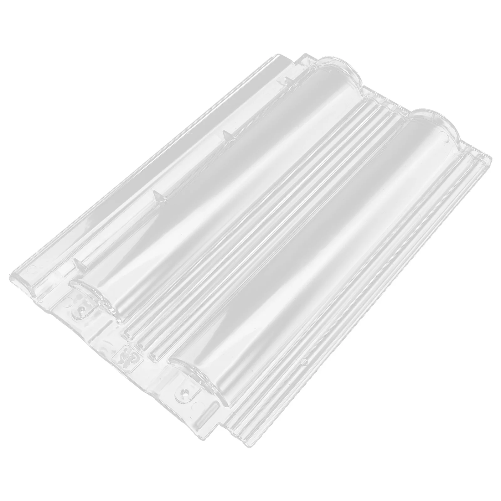 لوحة تسقيف زجاجية شفافة من الزجاج العضوي، هيكل مموج مقاوم للشقق، مادة تسقيف زجاجية لغرفة الشمس #5