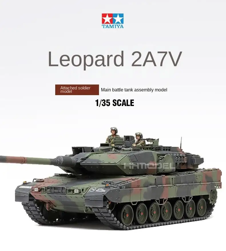 Tamiya TA35387 1/35 Leopard 2A7V Main Battle Tank Model Kit