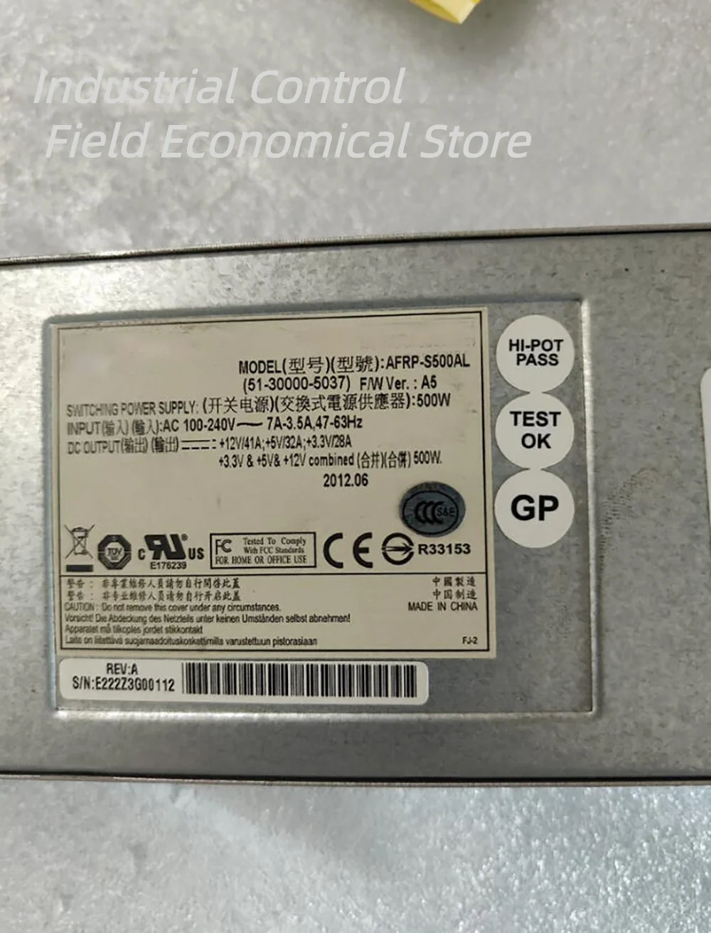 AFRP-S500AL switching power supply 51-30000-5037