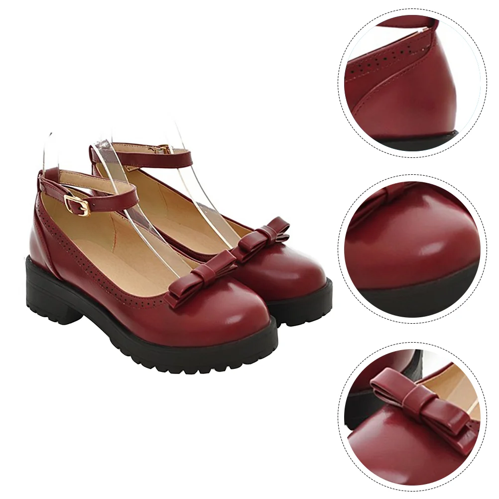 Spring Women's High Heel Sandals Work Shoes for Round Toe Pumps Vamp Pointed Breathable Lady