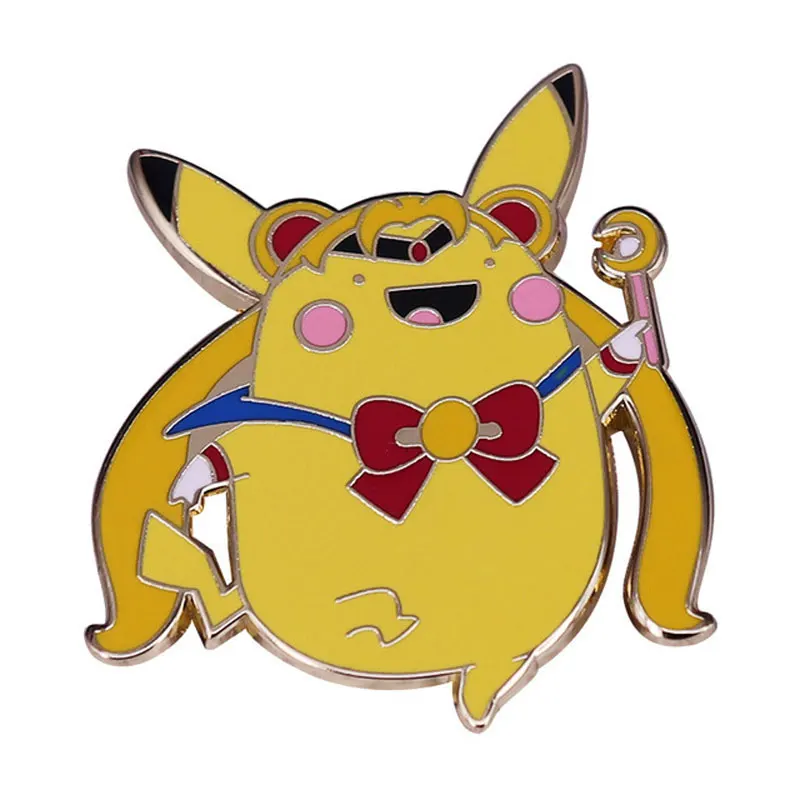 CartoonWholesale Kawaii Pokemon Pikachu Gengar Eevee Lapel Pins for Backpacks Enamel Pin Cute Brooches Badges Jewelry Fans Gifts image 2