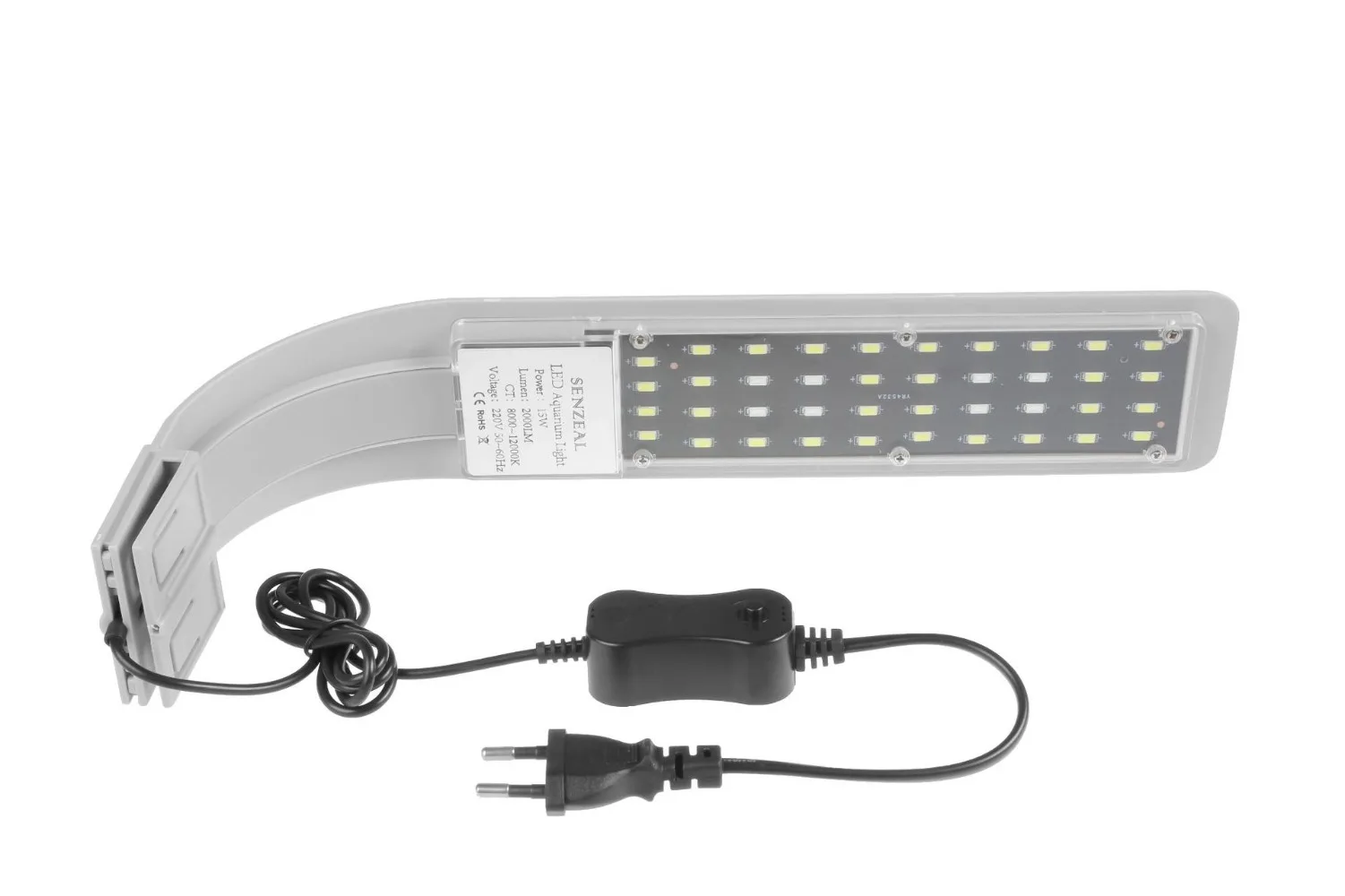 

Mini LED Aquarium Light, 5W Ultra-thin Waterproof Fish Tank Lamp, LED Reef Decoration Light For Nano Tank Water Grass Fish Algae