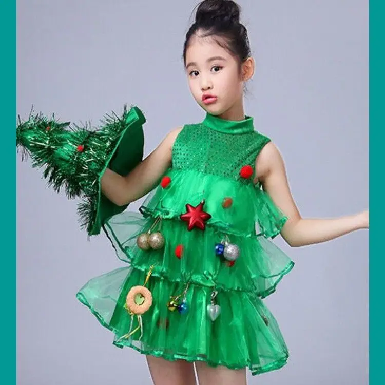 

Children's Clothing Boys And Girls Dress Up Performance Costumes Kindergarten Outfits Performance Costumes Santa Claus